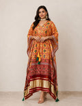 Multicolor Elegance Printed Kaftan