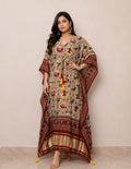 Patola Elegance Printed Kaftan