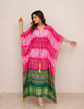 Multicolor Elegance Printed Kaftan
