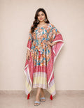 Multicolor Elegance Printed Kaftan