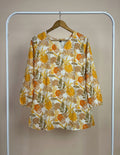 Sunlit Bloom Printed Top