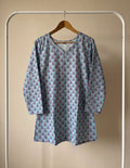 Mint Lilac Printed Women’s Top